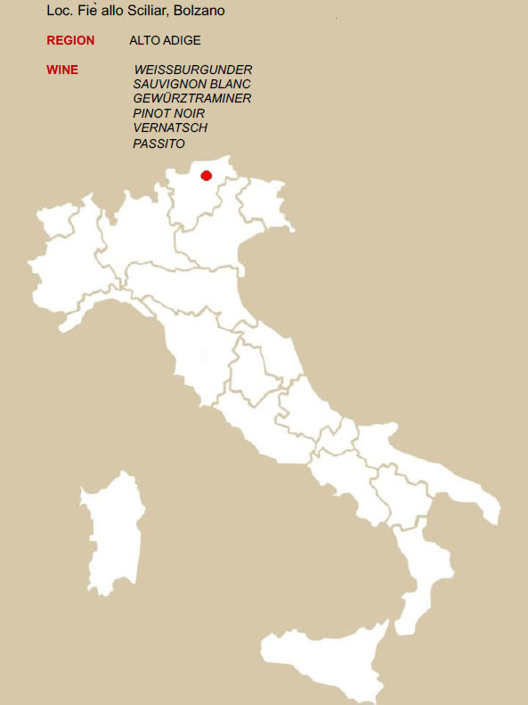 Gump Hof Markus Prackwieser italian map
